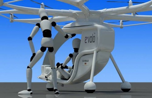 e-volo, Future helicopter, concept of passenger multikoptera