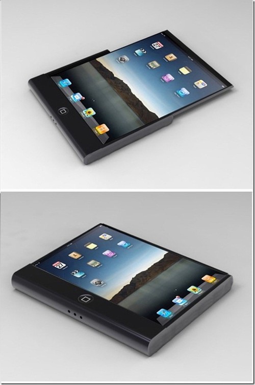 iPhone flexible screen, concept