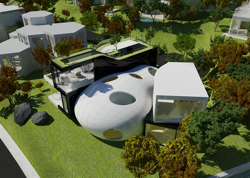 future Korea, Planning Koreag, futuristic house