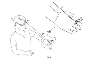 google project glass finger control patent