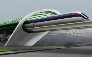 hyperloop aeromovel concept