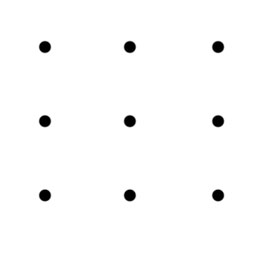 nine dots test