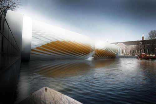 the turbine bridge,futuristic architecture,futuristic concept01