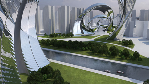 ultramodern architecture,Shanghai,Chine,Chinese dragon,architecture,architecture trends,sity03