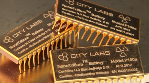 Canada's City Labs, NanoTritium battery, P100a, futuristic technologies, future technology