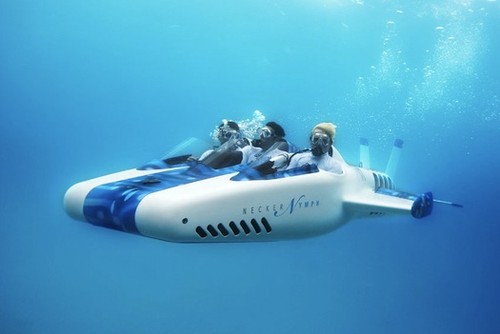 Necker Nymph, underwater aircraft, Graham Hawkes, future vehicles, future aircraft