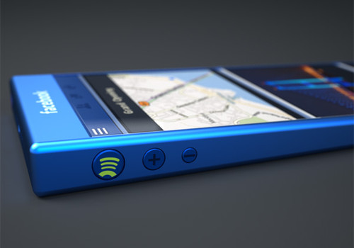 facebook phone, Tolga Tuncer, smart gadget, Blue Experience