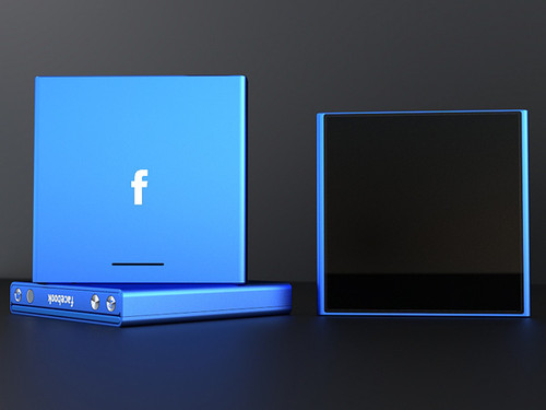 Facebook Phone concept, Facebook, Facebook Phone, Tolga Tuncer, Blue Experience, future devices