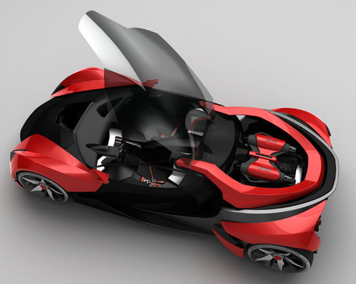ferrari f750, concept car, futuristic cars, future vehicles, marc devauze, ferrari