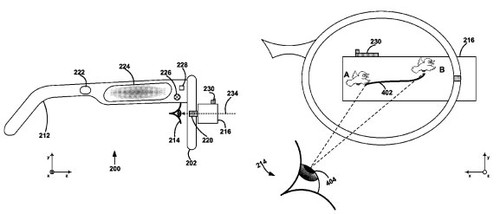 google patent, eye tracking
