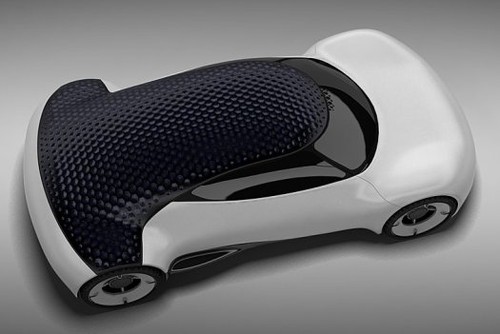 Hexa, concept car, Concept Design, Dimitri Bez, french designer, solar powered car, green vehicle