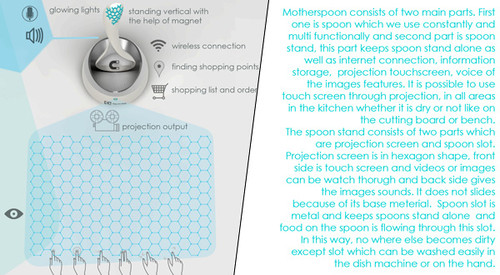 Motherspoon , Okan Akgoel, Electrolux, Electrolux Motherspoon, futuristic gadgets, smart device