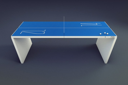 Apple iTable, Table Tennis, Waldner, Apple, smart technology, futuristic technology
