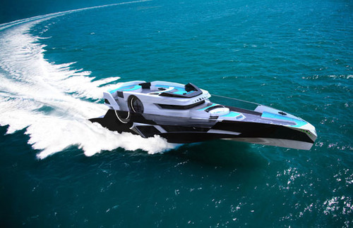 pelagus, Sebastian Campos Moller, luxury yacht, futuristic yacht, futuristic vehicles