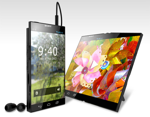 Sony, Patrik Eriksson, Pocket Tablet Concept, future devices, smart gadget