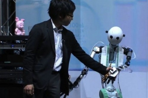 Robotics, Avatar Robots, TELESAR V, Tachi Lab, Keio University, futuristic technology, Susumu Tachi, telexistence