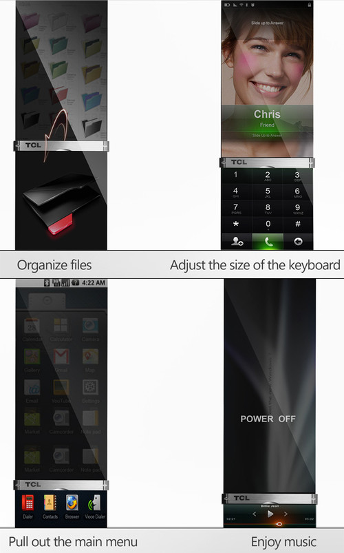 Su Meixian, M-Phone, iPhone 5, 2012 iF Design Talents, futuristic device, gadgets, smart devices, smart technologies