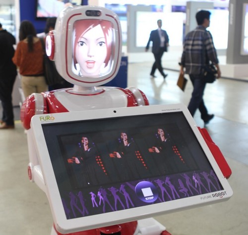 service robot, robotics, service robot FURO, FURO, Future Robot, FURO-K, human robot, Korean Robot