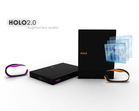 HOLO 2.0, future wearable computer, future computer, wearable computer, computer concept, smart devices, futuristic gadgets