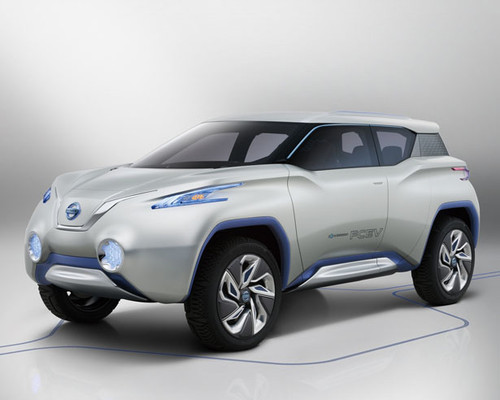 Sport Utility Vehicle, SUV, Nissan TeRRA SUV, Eco Vehicle, Nissan,  futuristic car