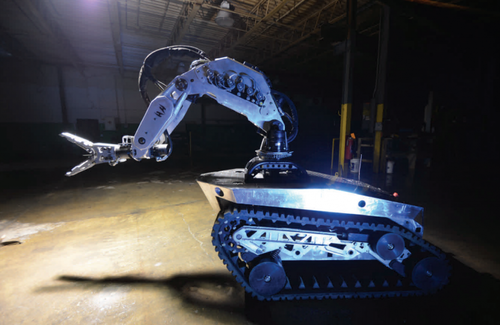 future technology, Thermite, RS1-T2 Thermite, firefighting robot, robot, robotics, Howe, Howe Technologies of Waterboro, Maine