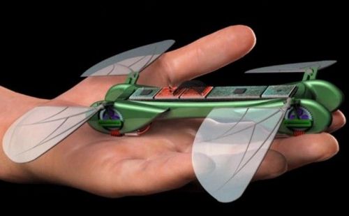 Future Drone, Robotics, future robots, TechJect, Dragonfly, Georgia Tech, biomimicry, micro UAV, Ornithopter, U.S. Air Force, Indiegogo
