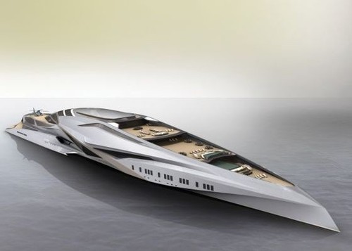 Trimaran yacht, Valkyrie, Chulhun Park, luxury yacht, yacht concept, yacht design, Royal College of Art London, future yachts