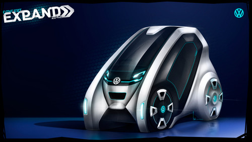 concept car, future car, Volkswagen, Volkswagen Expand, concept vehicle, Luiz Antonelli, commuter car, compact car