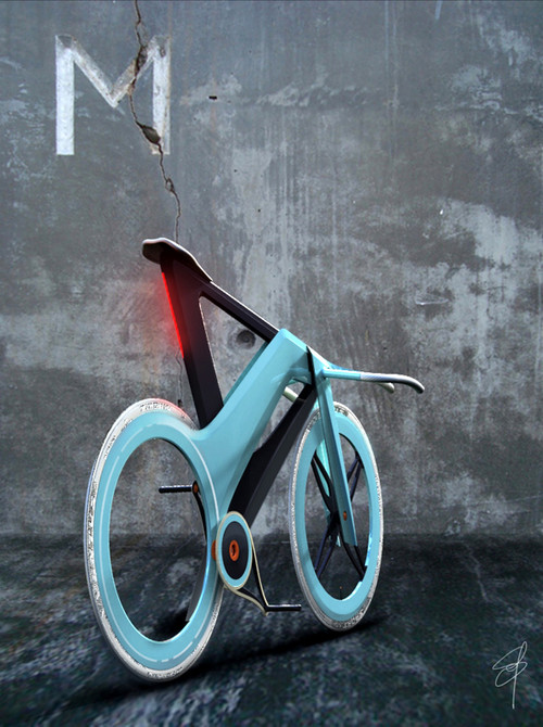 future, futuristic, Madella Simone, MOOBY, futuristic bike, future bike, fashionable bike, bike concept, design bike