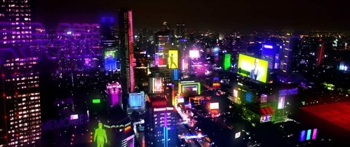 futuristic, cyberpunk, future, true skin, cyber city, future city, neon lights, futuristic city, cyborg, implant, bangkok