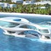 futuristic architecture, kuta beach, future buildings, futurist design, futuristic construction, marine research center, bali, indonesia, solus4