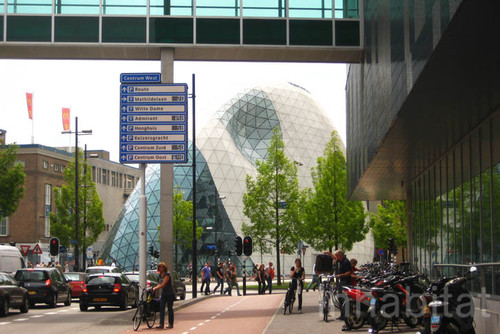future, futuristic, Eindhoven, Massimiliano Fuksas, Blob, Admirant, future structure, futuristic structure, futuristic city, future city, future building
