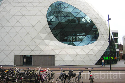 future, futuristic, Eindhoven, Massimiliano Fuksas, Blob, Admirant, future structure, futuristic structure, futuristic city, future city, future building