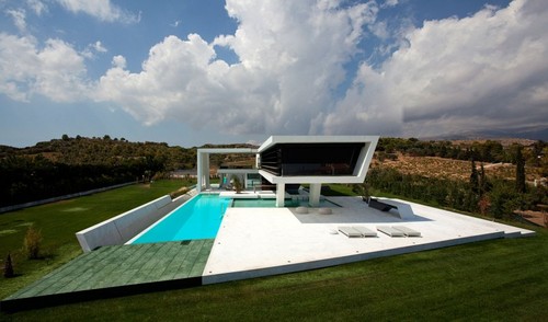 Futuristic House, Bioclimatic, Future Home, H3 House, Greece, 314 Architecture Studio, Minimalistic, Green Home, Luxury House, Modern Architecture