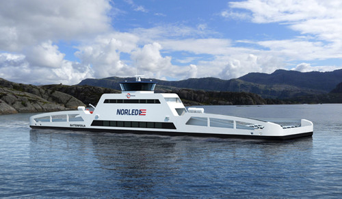 future, futuristic, electric ferry, Norway’s Ministry of Transport, Siemens, electric vehicles, green cars, Norlend, Norwegian shipyard Fjellstrand, first electric ferry, e-driving, electrical vehicles