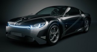 future, Tronatic Production, Tronatic Everia, muscle car, French muscle car, car concept, electric car, future car, futuristic