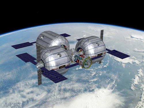 space future, Bigelow Aerospace, private Alpha Space Station, future space travel