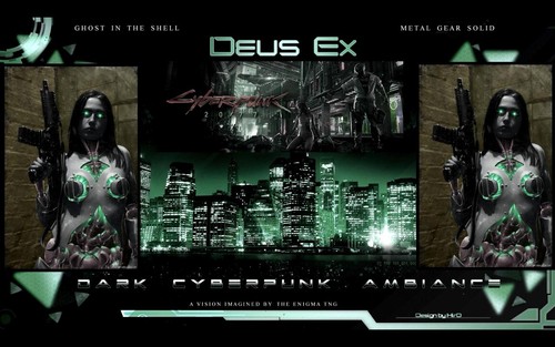 Dark Cyberpunk Ambiance, future, The Enigma TNG, futuristic, Cyberpunk Music