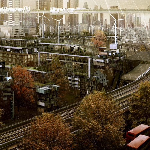 Future London, Futuristic City, Future Architecture, Simon Kennedy, Factory Fifteen