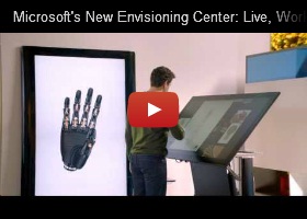 Microsoft, Future Vision, futuristic lifestyle, Envisioning Center, future gadgets