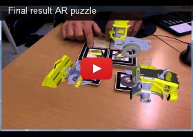 ar puzzle, future, 3d printed, augmented reality, futuristic technology