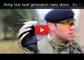 future army, spy drone, uav, Black Hornet camera helicopter, military technology