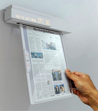 future, Newspaper of the future, gadgets, future devices, future gadgets, futuristic device, futuristic concept, futuristic