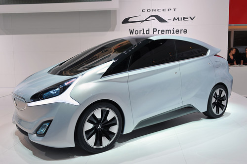 future, electric vehicles, EV, Mitsubishi Motors, electric vehicles, Mitsubishi, CA-MiEV Concept, CA-MiEV, future cars, future vehicles, Geneva Motor Show, futuristic