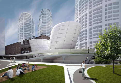 future, Zaha Hadid, architecture project, unusual structure, futuristic architecture, bratislava, culenova new city centre, futuristic