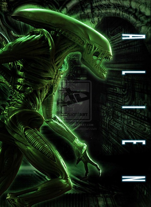 Alien buy on amazon, futuristic movie, space fiction, sci-fi