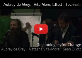 Aubrey de Grey, Natasha Vita, More, Sean Elliott, How Technology Will Change The World, Humanity+