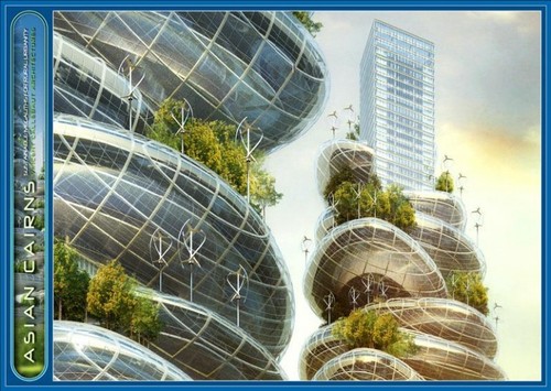 future, future architecture, Vincent Callebaut Architects, China, Shenzhen, farmscraper, VCA, Asian Cairn, architecture concept,  futuristic