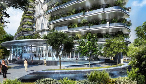 future, agora tower, vincent callebaut, architectures, taipei, taiwan, architecture concept, futurist architecture, futuristic architecture, futuristic