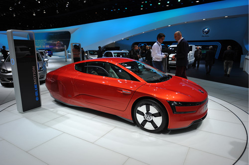 futuristic car, 2014 volkswagen xl1, eco car, electric car, future car, green car, aerodynamics